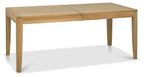 Oak Lacquer Finish Large Extending Dining Table 180 to 235cm - Home Furniture Interiors