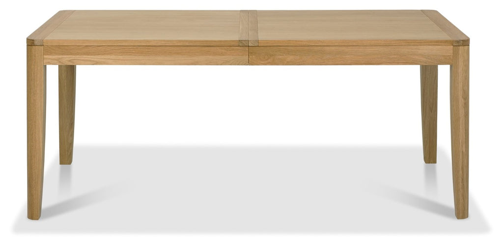 Oak Lacquer Finish Large Extending Dining Table 180 to 235cm - Home Furniture Interiors