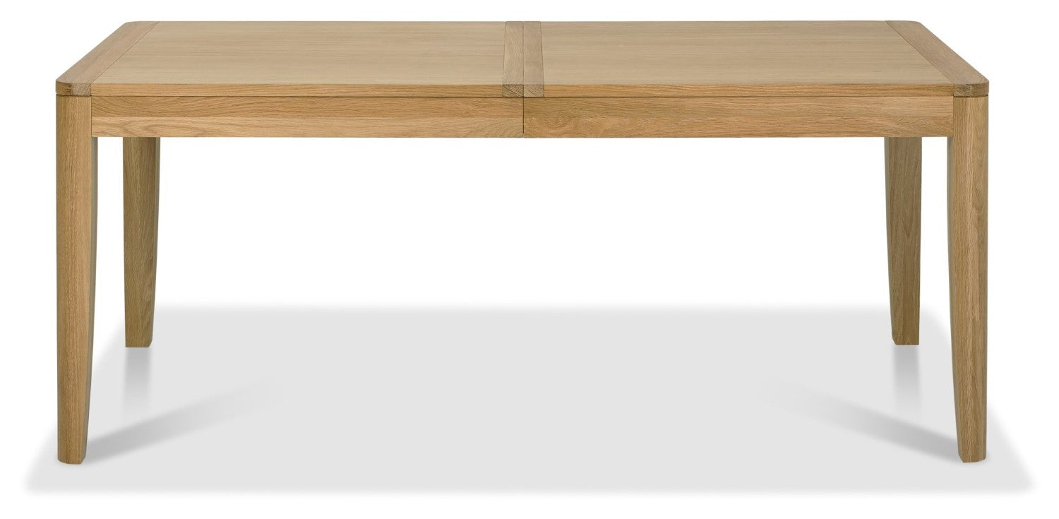 Oak Lacquer Finish Large Extending Dining Table 180 to 235cm - Home Furniture Interiors