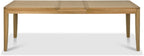 Oak Lacquer Finish Large Extending Dining Table 180 to 235cm - Home Furniture Interiors