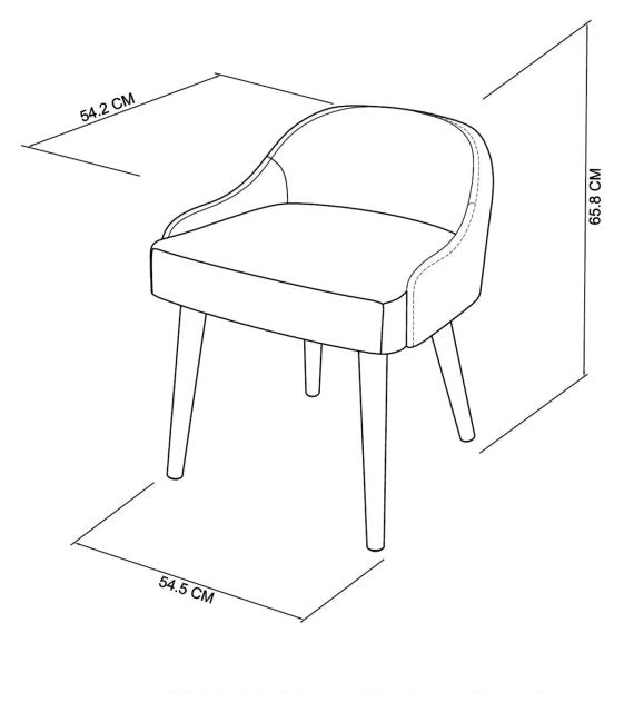 Pearl Velvet Fabric Dressing Table Stool Oak Legs - Home Furniture Interiors