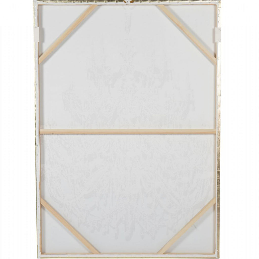 Gold Chandelier Canvas Wall Art 140x100cm