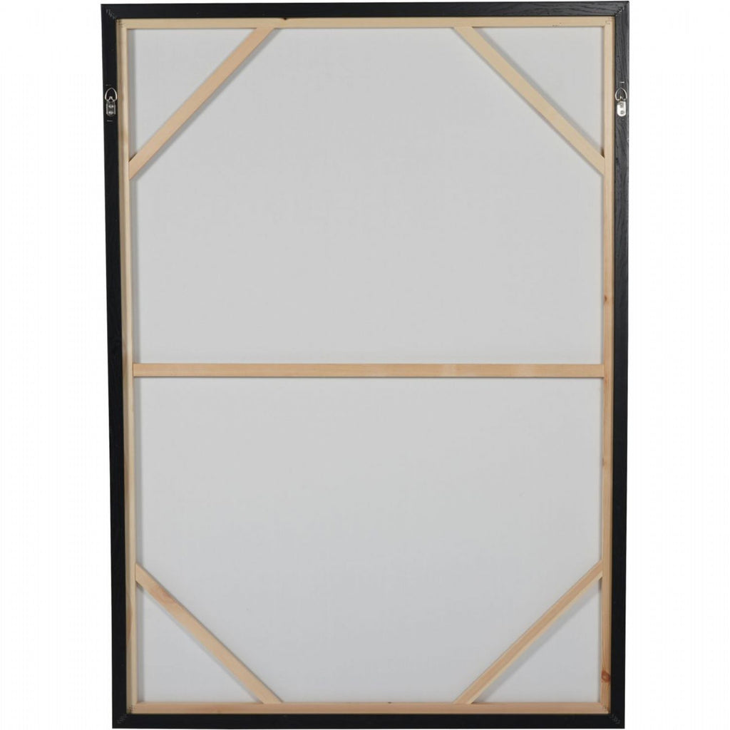 Large Golden Rain Foiled Canvas Wall Art