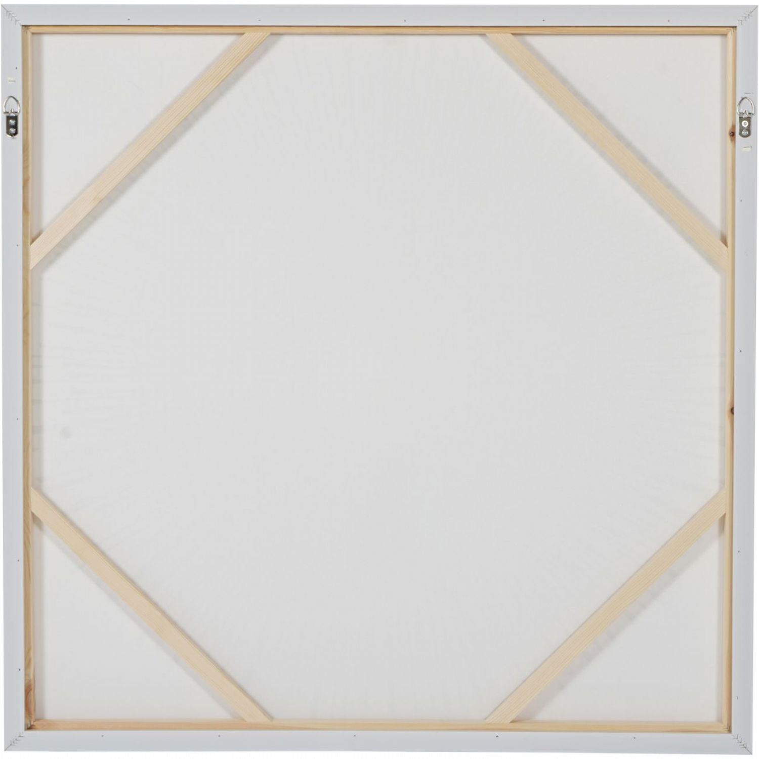 Gold Foiled Sunburst 100cm Square Framed Canvas Wall Art