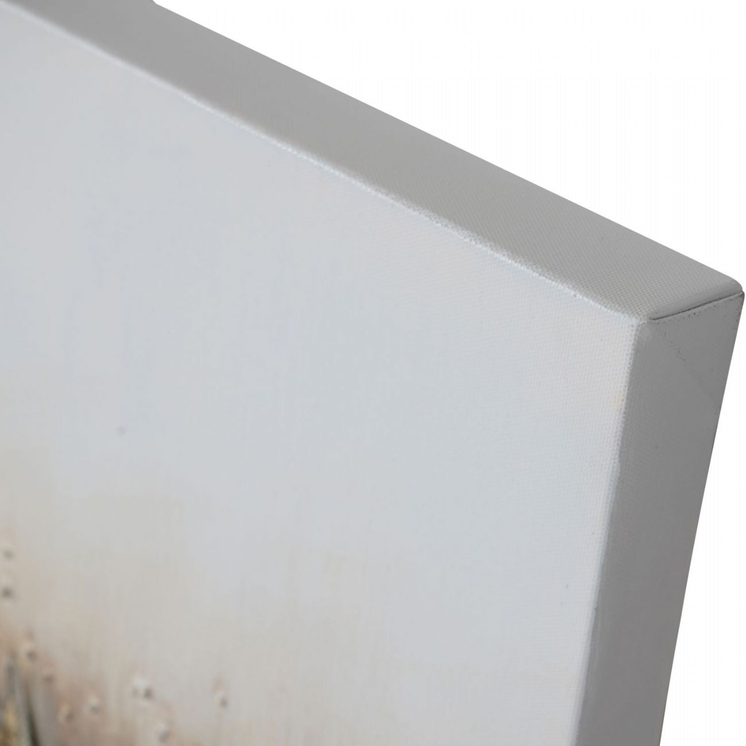 Golden Rectangular Abstract Reeds Canvas Wall Art 150 x 75cm