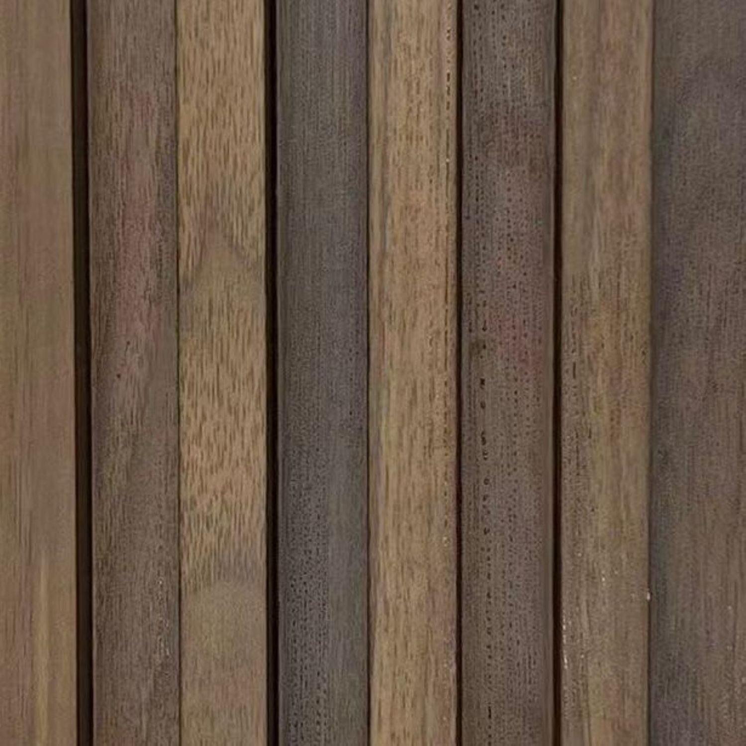 Walnut Wood Effect PVC Wall Panels 240 cm Pack of 16