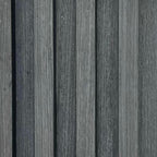 Dark Grey Wood Effect PVC Wall Panels 240 cm Pack of 16