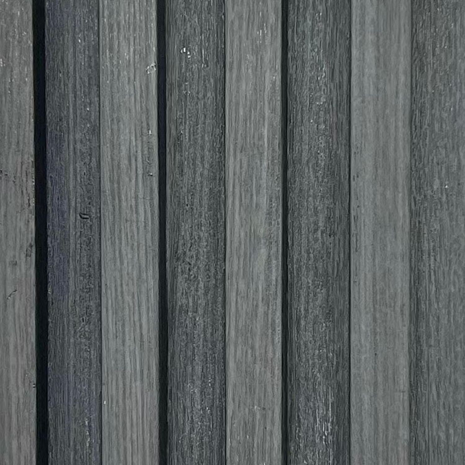 Dark Grey Wood Effect PVC Wall Panels 240 cm Pack of 16