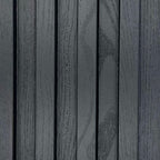 Black Wood Effect PVC Wall Panels 240 cm Pack of 16