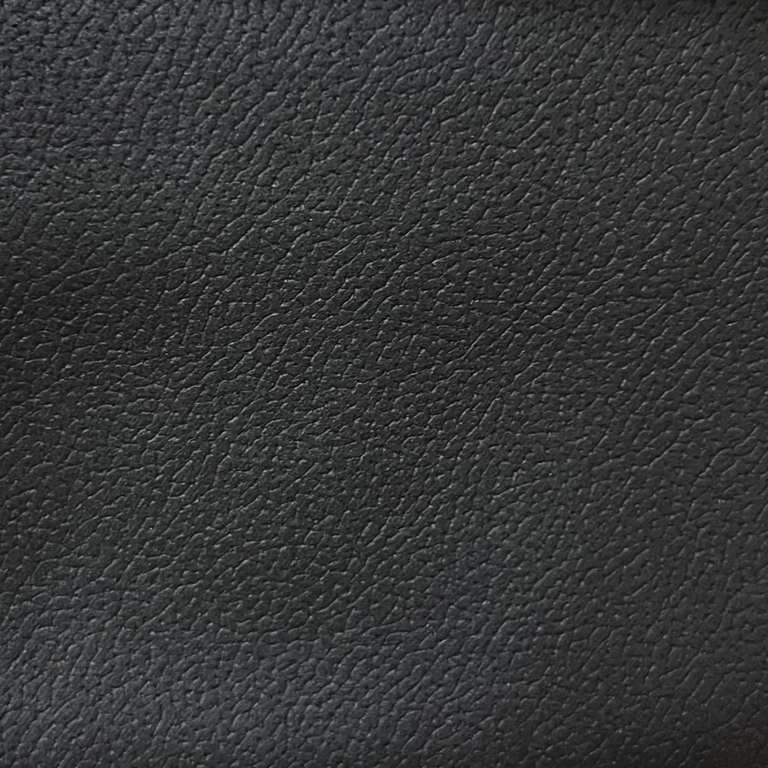 Black Leather Fabric Upholstery 2 Seater Recliner Sofa