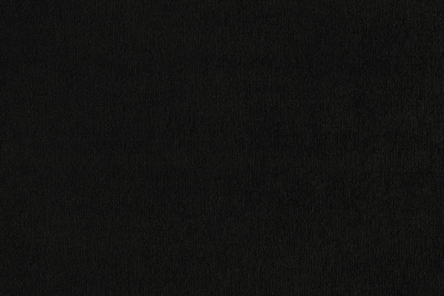 Black Fabric U Shape Plush Black Corner Sofa - Home Furniture Interiors