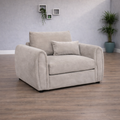 Marble Arch Mocha Velvet Upholstery Armchair - Home Furniture Interiors