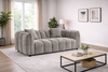 Taskers - Mocha Tufted Design 3 Seater Sofa - Home Furniture Interiors