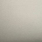 Ivory Leather Fabric Upholstery 3 Seater Recliner Sofa