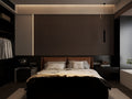 Dark Grey Wood Effect PVC Wall Panels 240 cm Pack of 16