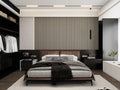Light Grey Wood Effect PVC Wall Panels 240 cm Pack of 16