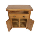Natural Oak Mini Sideboard with 1 Drawer and 2 Door Cupboard