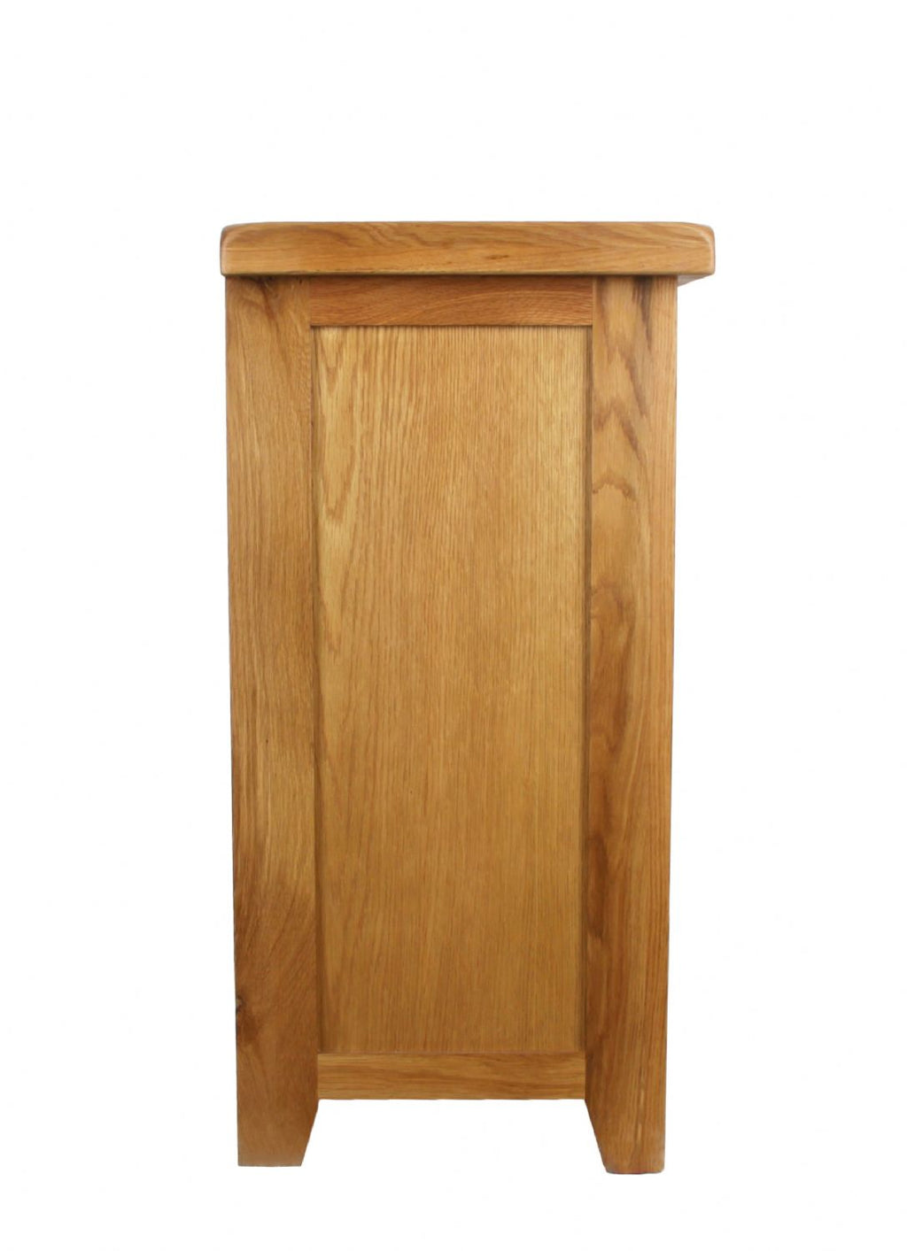 Natural Oak Small 2 Door 2 Drawer Sideboard Cabinet