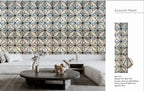 Set of 4 Antique Marble Grey Finish Decorative Wall Panel 240 x 60cm