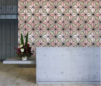 Set of 4 Antique Marble Brown Finish Decorative Wall Panel 240 x 60cm