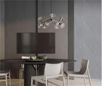 Set of 2 Grey Marble Effect Finish SPC Decorative Wall Panels
