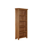 Natural Oak Large Bookcase with 5 Open Shelves