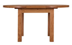 Oak Round Extending Dining Table 110 to 150 cm
