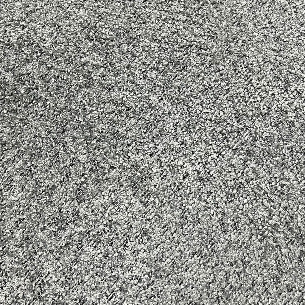 Grey Boucle Swivel Tub Chair with 360 Degree Rotation