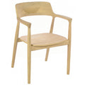 Natural Light Wood Armchair