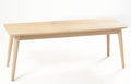 Modern Solid Wood Rectangular Scandinavian Bench 120cm