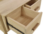 Modern Wood 2 Drawer 3 Shelf Open Bookcase Display Unit - Home Furniture Interiors