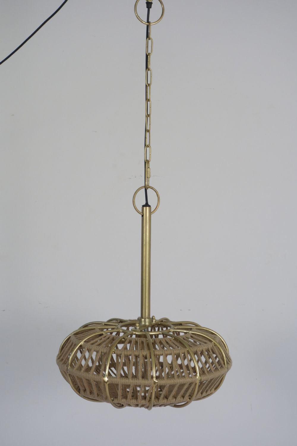 Natural Rattan Woven Ceiling Lamp - Home Furniture Interiors