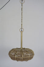 Natural Rattan Woven Ceiling Lamp - Home Furniture Interiors