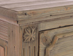 Vintage Mahogany Wood Ornate Carved Chest of 3 Drawers - Home Furniture Interiors