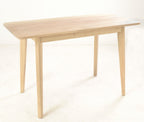 Modern Solid Wood Rectangular 120cm Desk with Spindle Legs
