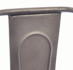 Solid Wood Dining Chair Metal Legs - Home Furniture Interiors