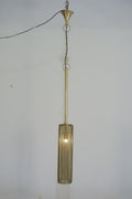 Iron Tall Wire Pendant with Magnifying Glass Large
