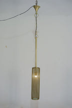 Iron Tall Wire Pendant with Magnifying Glass Large