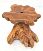 Rustic Teak Wood Tree Root Lamp Table - Home Furniture Interiors