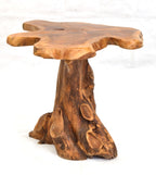 Rustic Teak Wood Tree Root Lamp Table - Home Furniture Interiors