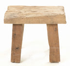 Small Rustic Stool - Home Furniture Interiors