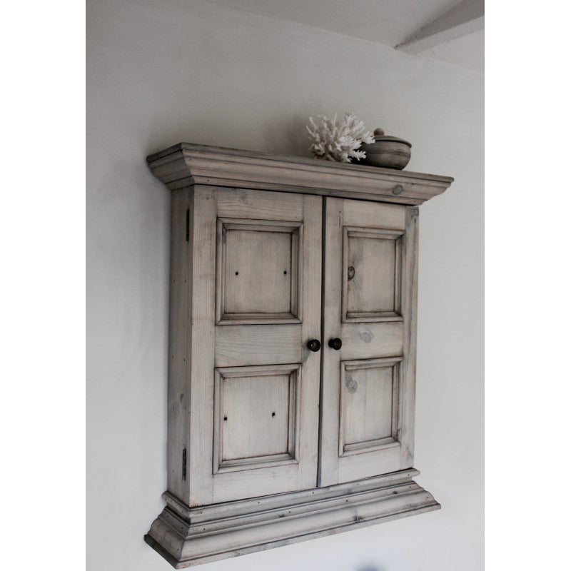 Rustic Wooden Bathroom Wall Cabinet - Home Furniture Interiors