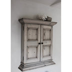 Rustic Wooden Bathroom Wall Cabinet - Home Furniture Interiors
