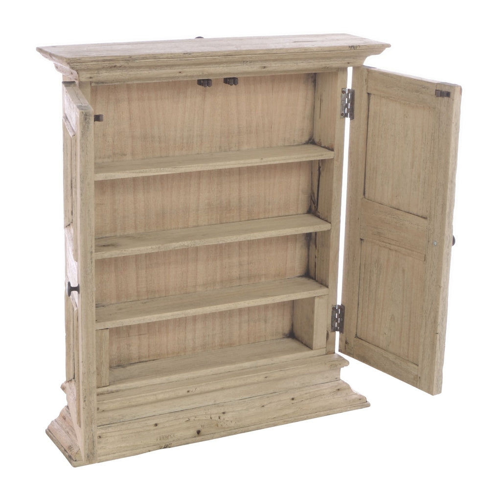 Rustic Wooden Bathroom Wall Cabinet - Home Furniture Interiors