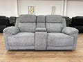 Owen Electric Recliner Grey 2 Seater - Home Furniture Interiors