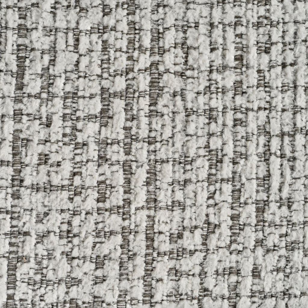 Grey Chenille Fabric 2 Seater Sofa with Chunky Arm Cushions - Home Furniture Interiors