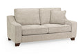 Stone Fabric Standard Back 3 Seater Sofa - Home Furniture Interiors