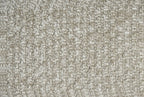 Beige Fabric Channel Tufted Design 3 Seater Sofa - Home Furniture Interiors