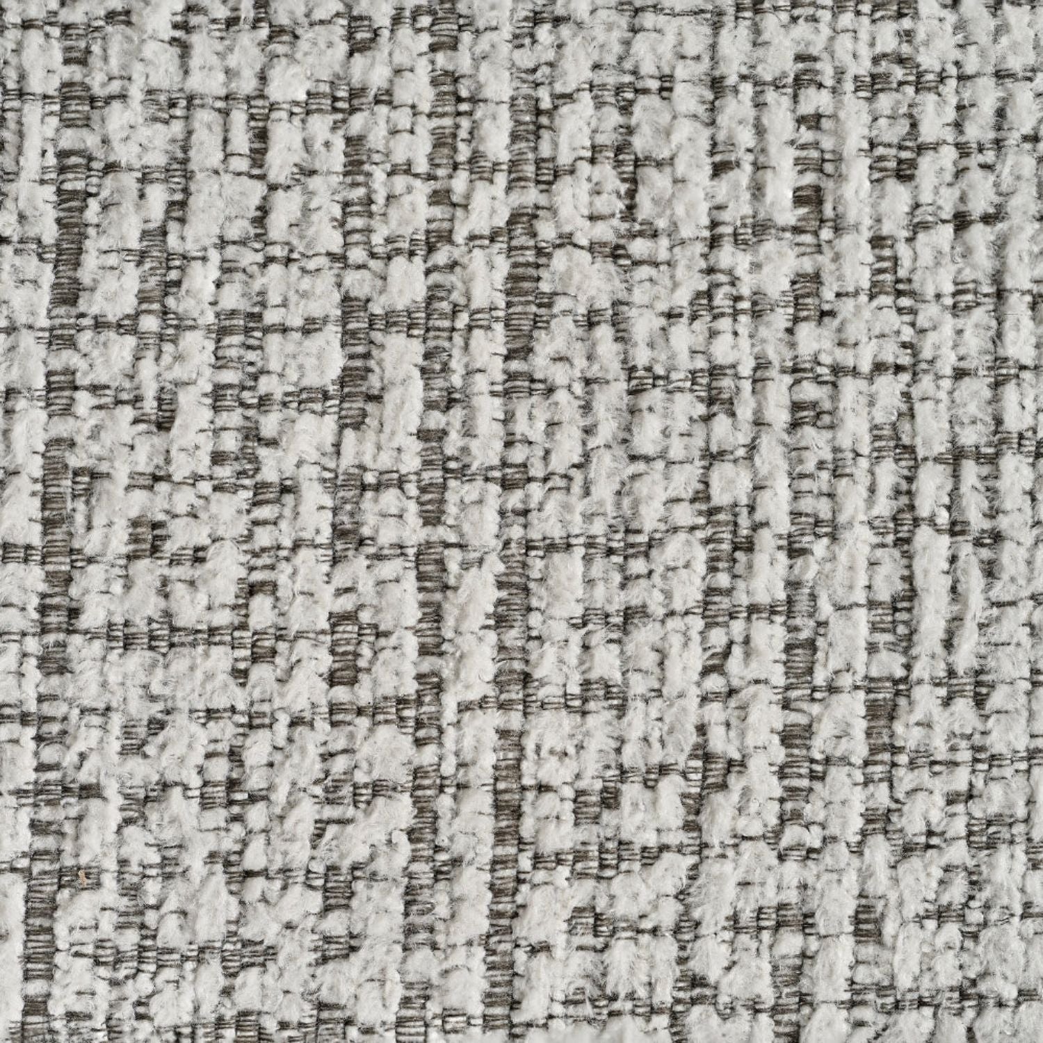 Grey Chenille Fabric Laid Back Armchair - Home Furniture Interiors