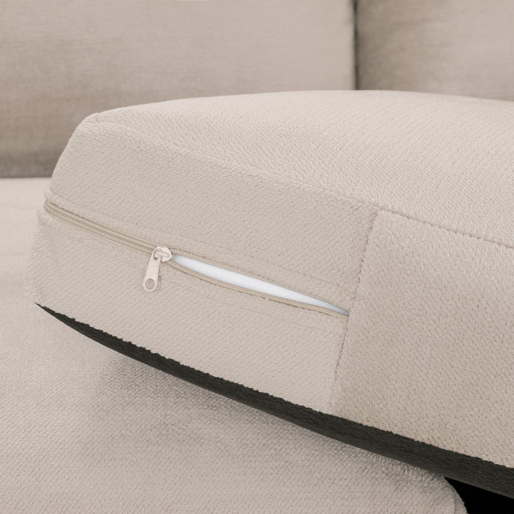 Mocha Velvet Upholstery Armchair - Home Furniture Interiors